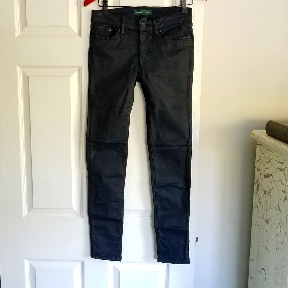 Lauren Jeans Co. 2 Ralph Lauren Black Skinny Jeans